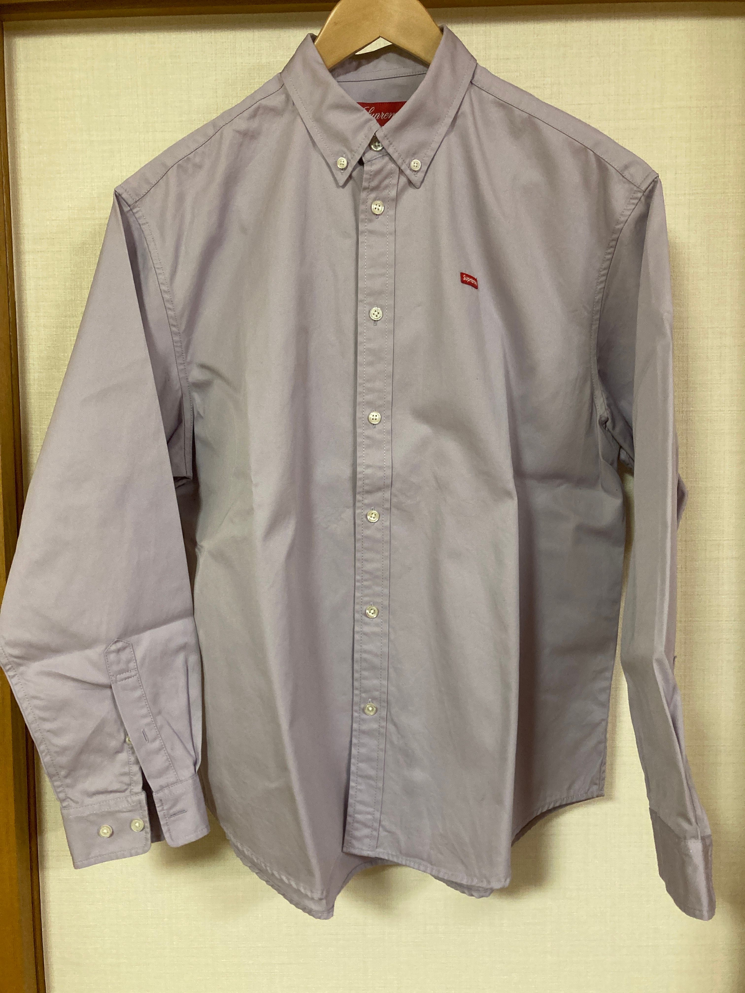 Supreme Small Box Shirt "Lavender" (22SS)