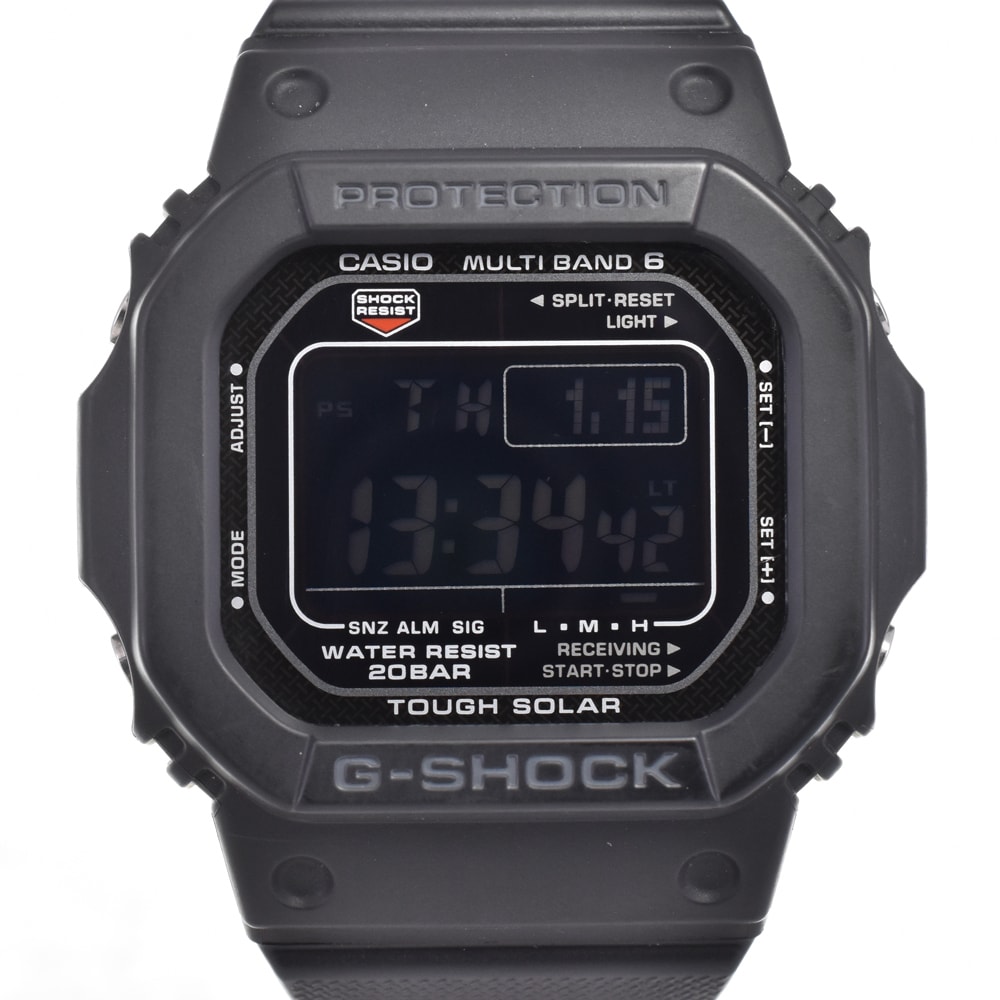 カシオ CASIO GW-M5610UBC-1JF G-SHOCK 5600シリーズ ソーラー電波 メンズ 美品 箱付き I#144962