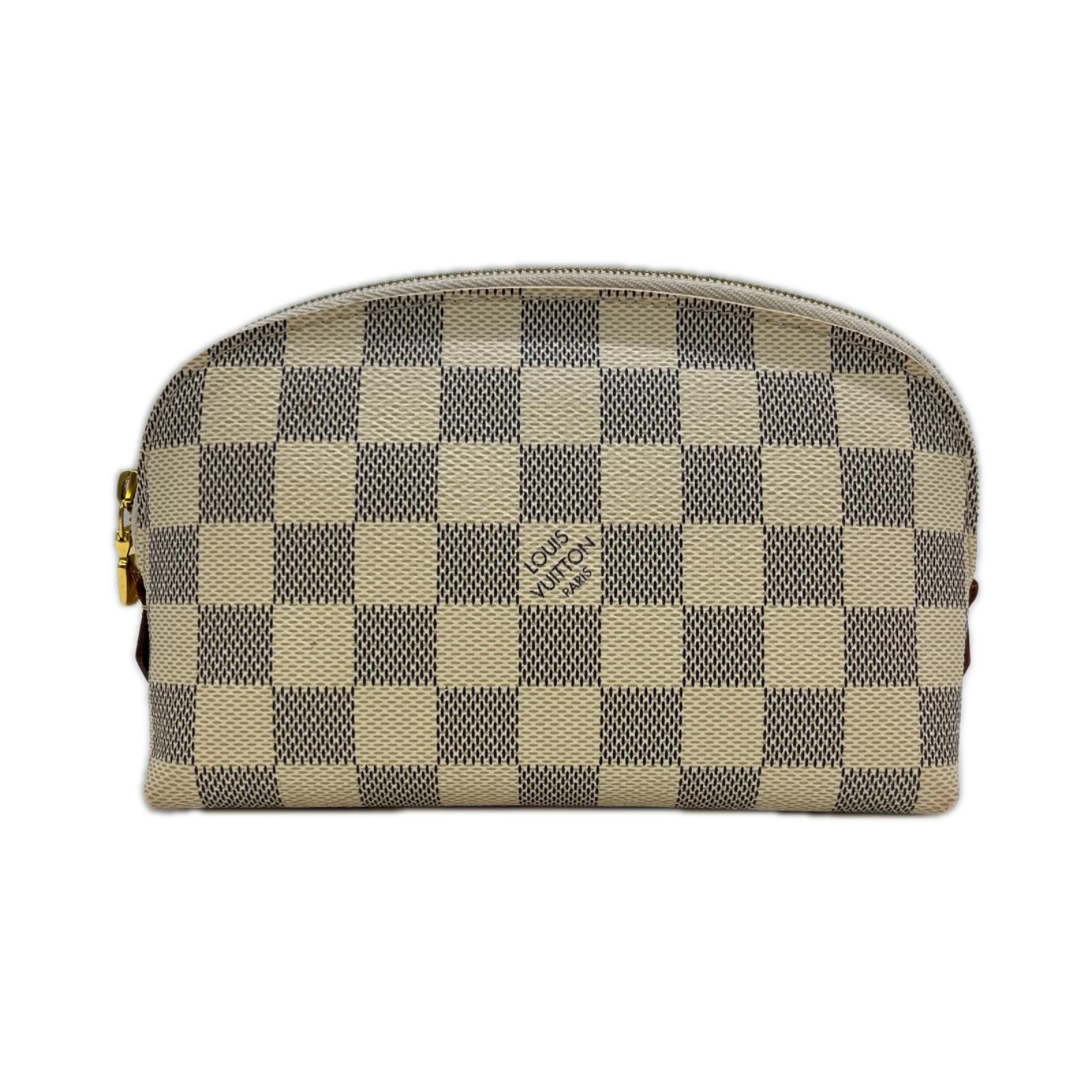 LOUIS VUITTON ルイヴィトン コスメポーチ ダミエ・アズール ポシェット  コスメティック N60024