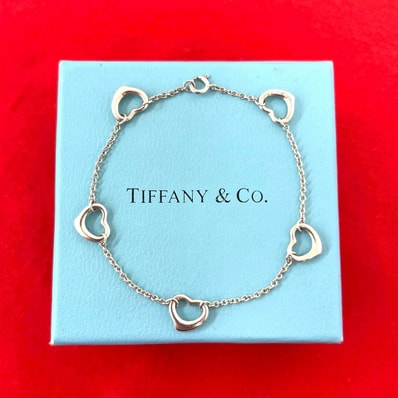 TIFFANY&Co. ティファニー オープンハート ブレスレット シルバー925 ブレスレット シルバー
73681