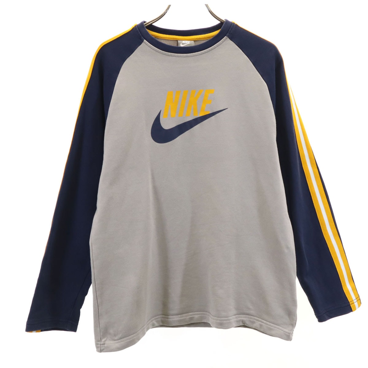 NIKE ナイキ 長袖 スウェット トレーナー L グレー