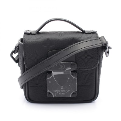 ルイ・ヴィトン LOUIS VUITTON ピコ Sロック ハンドバッグ バッグ レザー モノグラム・トリヨンレザー ノワール メンズ ブラック系 M83148 【中古】