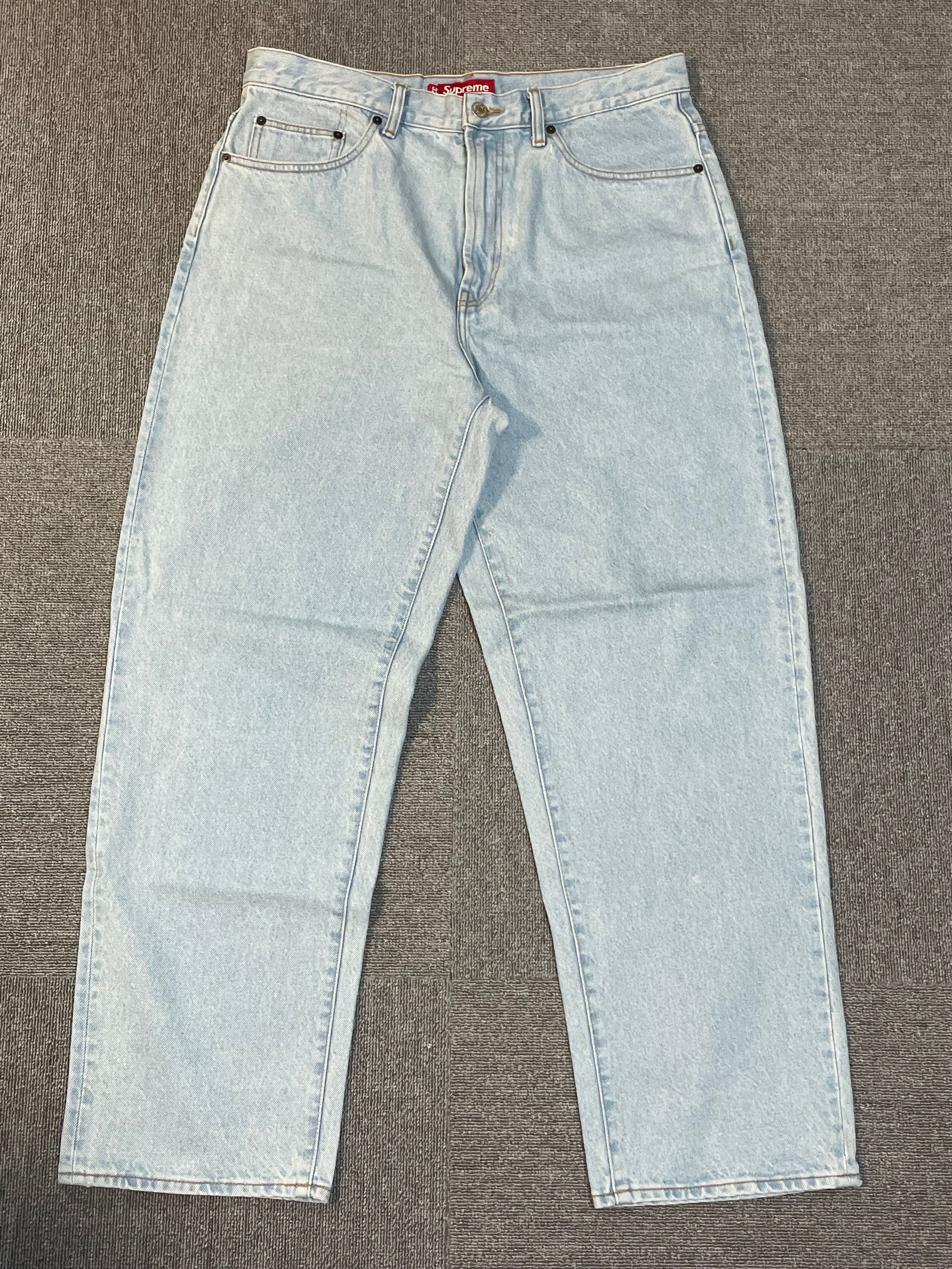 シュプリーム バギー ジーンズ "ウォッシュド インディゴ"(24SS)