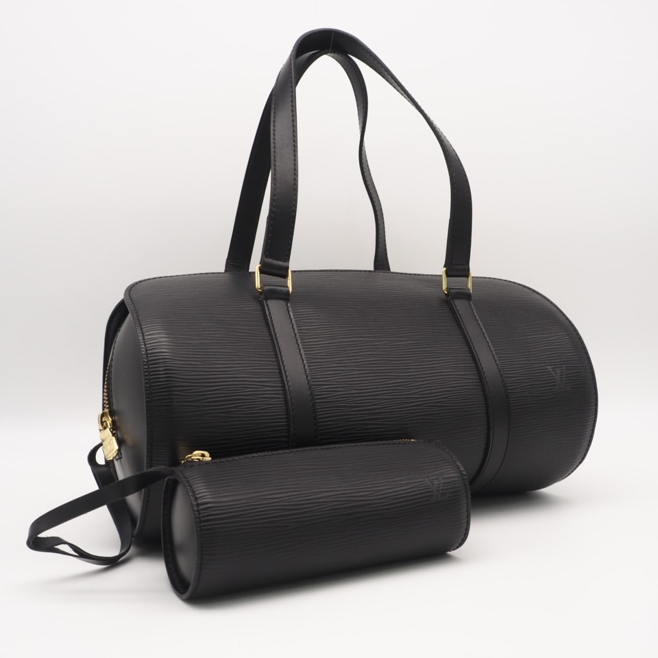 LOUIS VUITTON ルイ・ヴィトン エピ スフロ ノワール M52222 ハンドバッグ ブラック レザー レディース