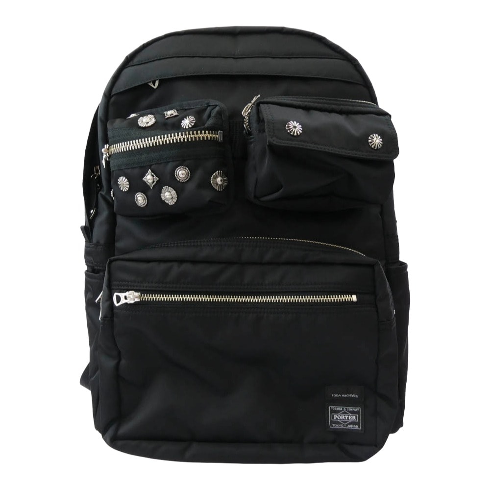 TOGA トーガ バックパック 25AW PORTER ポーター BACKPACK バックパック リュックサック ブラック系【極上美品】【中古】