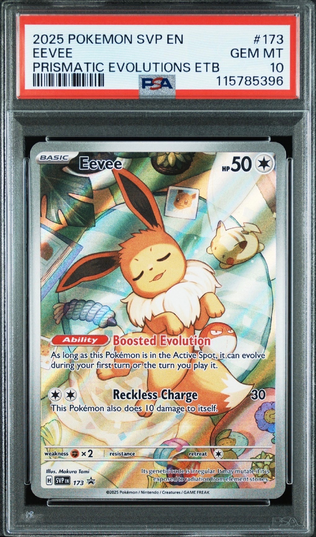 PSA10】イーブイ P [SVP EN 173]【英語版】(スカーレット&バイオレット