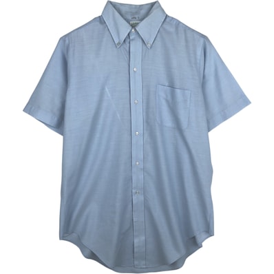 古着 ブルックスブラザーズ Brooks Brothers 半袖 ボタンダウンシャツ メンズL相当/eaa644924