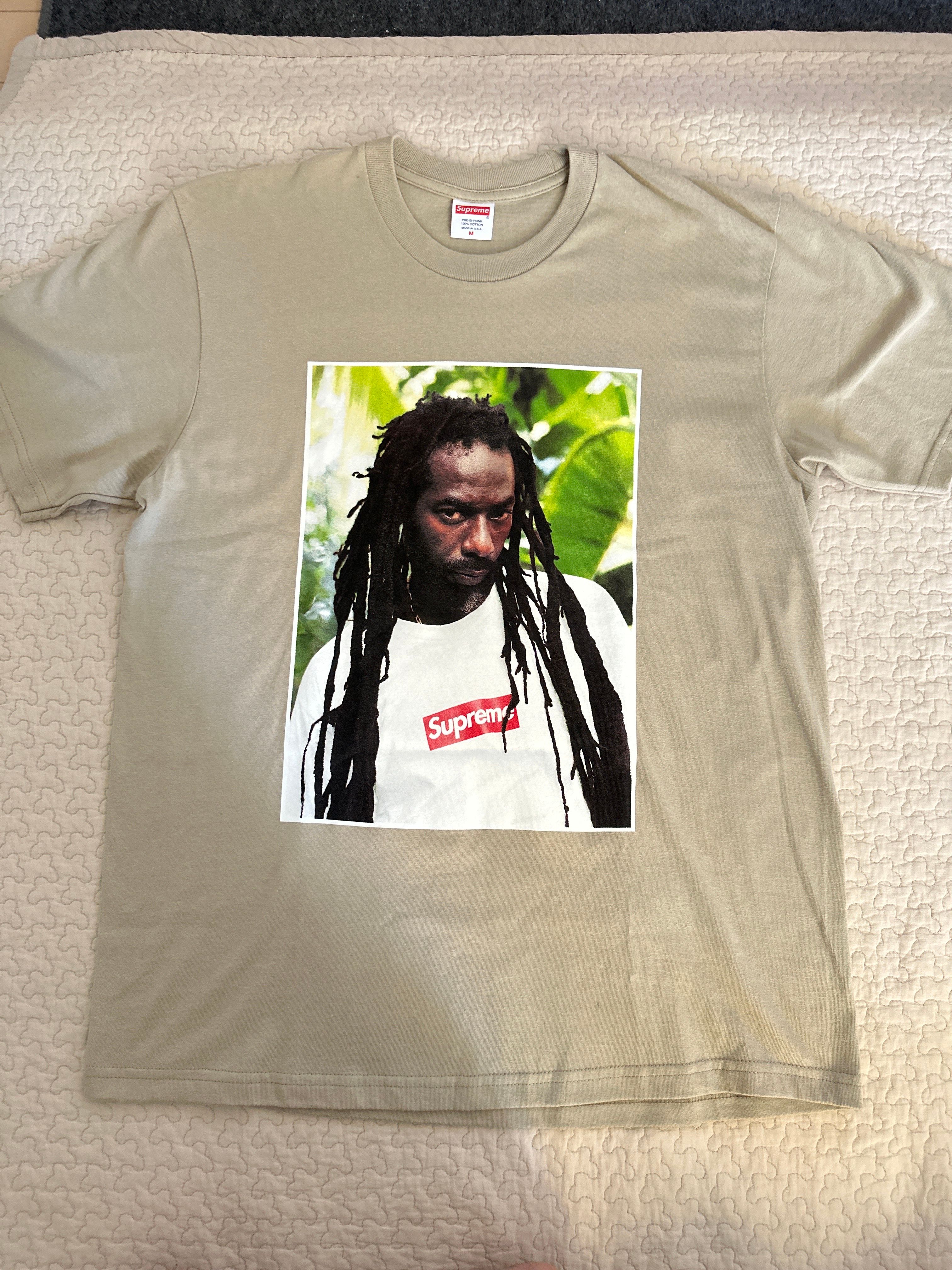 Supreme Buju Banton Tee "Tan"