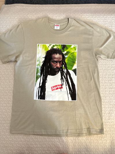 Supreme Buju Banton Tee "Tan"