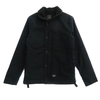 Carhartt カーハート ジャケット SHEFFIELD JACKET N-1 TYPE ボア デッキジャケット ブラック系 S【中古】