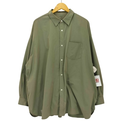 23AW MICRO TYPEWRITER CORPORATE L/S REGULAR COLLAR SHIRT【1143848307746】