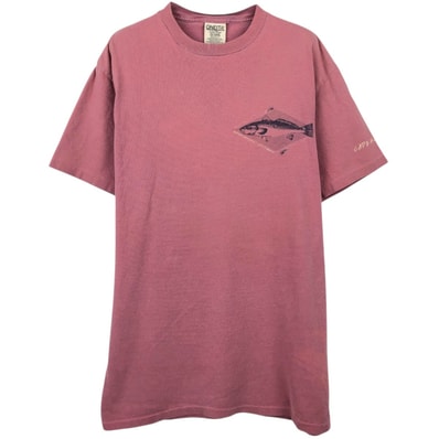 古着 90年代 オニータ ONEITA 魚柄 アニマルTシャツ USA製 メンズM相当 ヴィンテージ/eaa654266