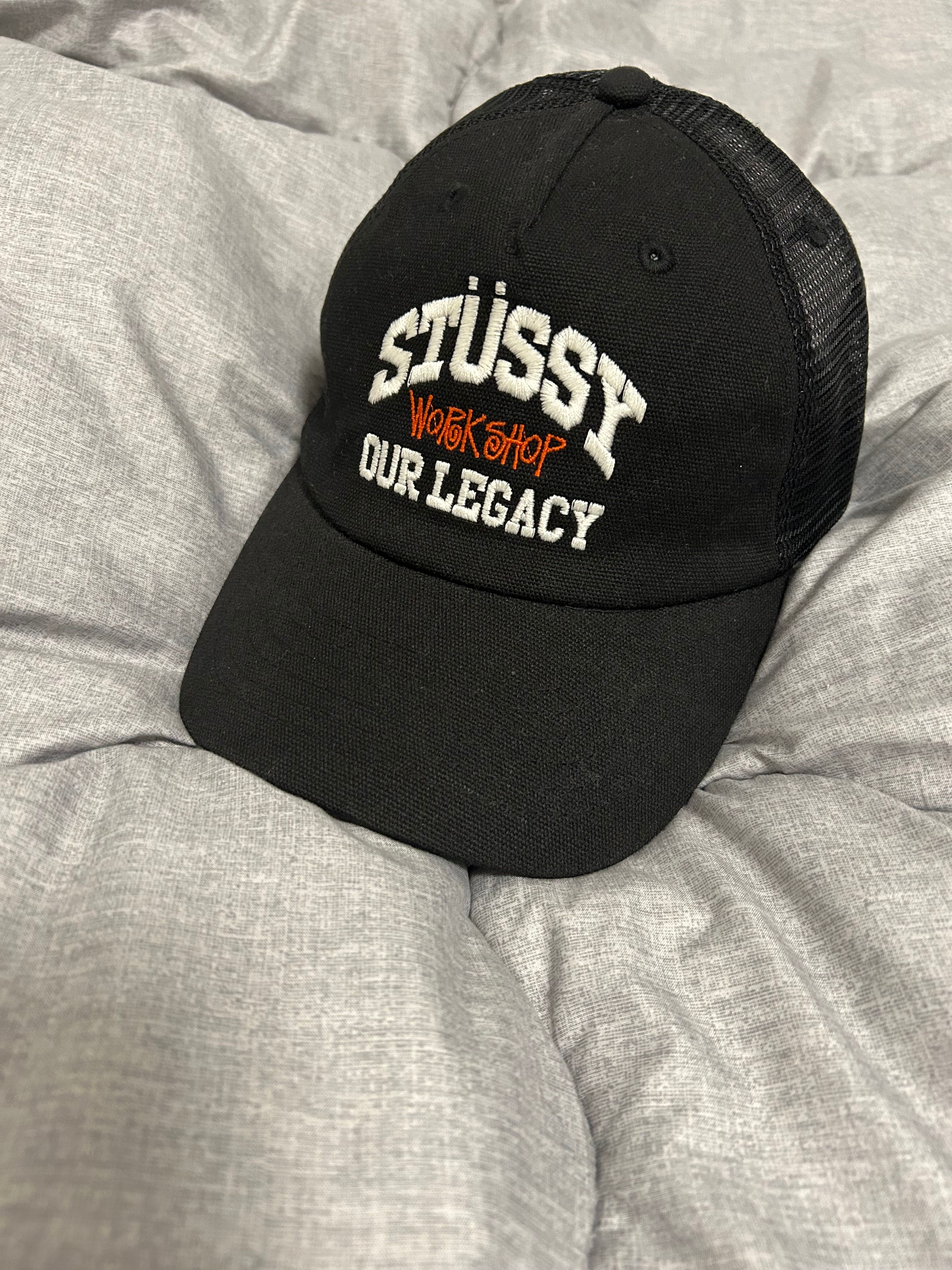 Stussy x Our Legacy Work Shop Lp Trucker Cap "Black"