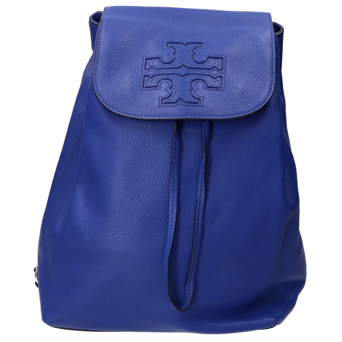 トリーバーチ 【美品】シボレザー ドローストリング フラップ バックパック