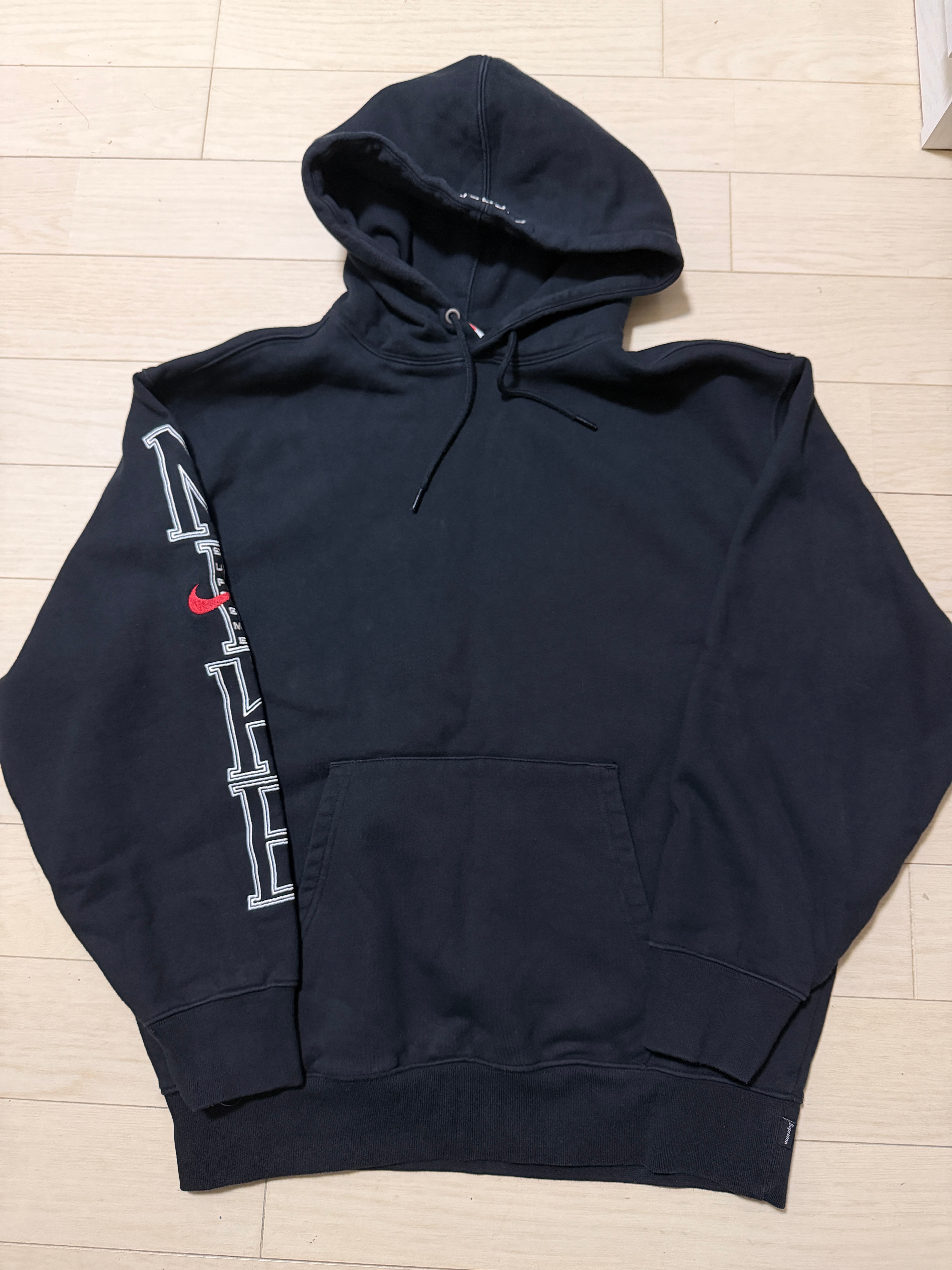 Supreme x Nike Hooded Sweatshirt "Black"