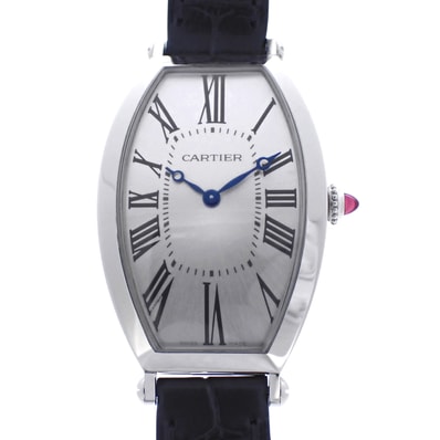 100本限定 PT950 Cartier カルティエ トノー LM WGTN0005 メンズ 腕時計
