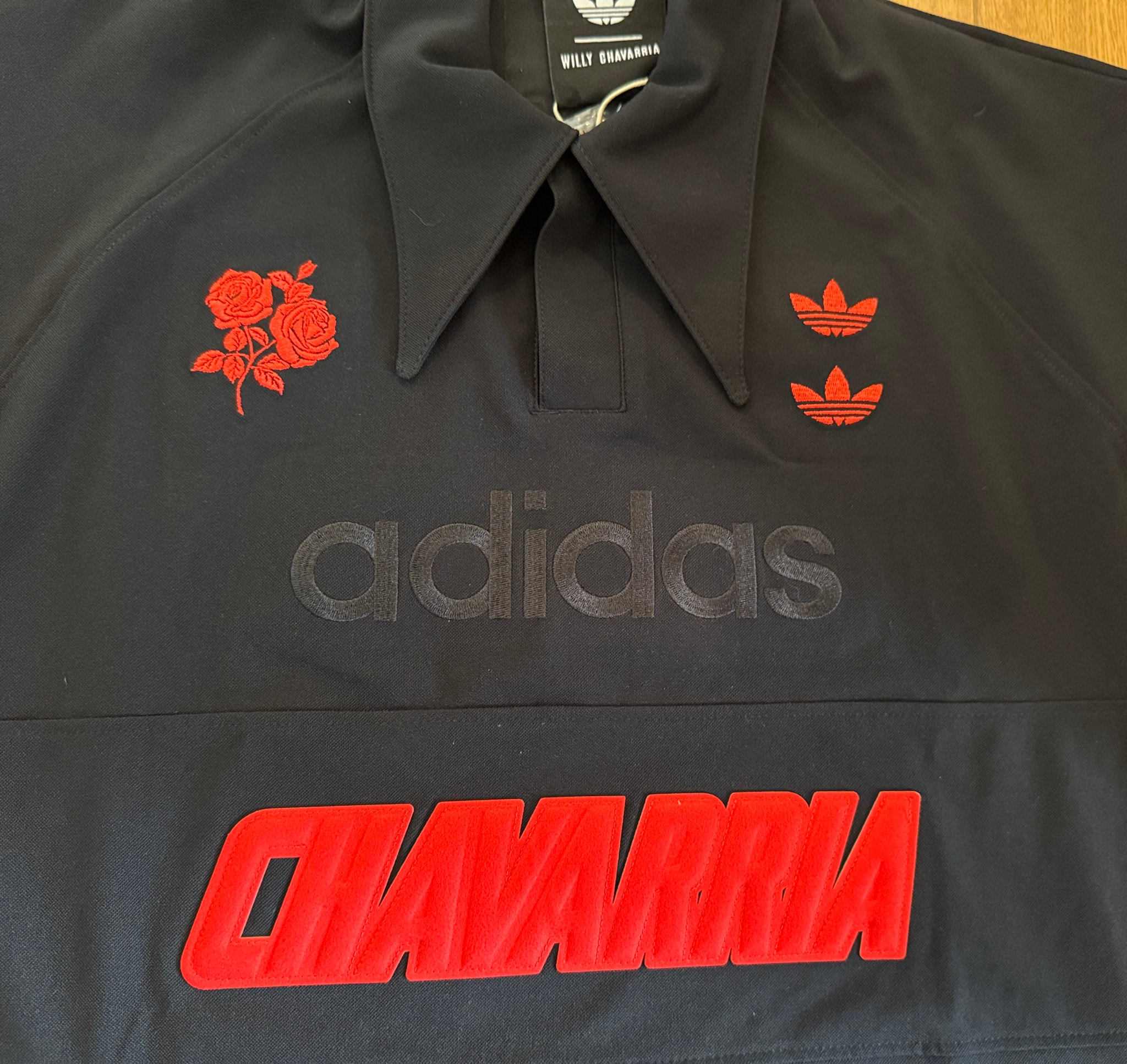 adidas x Willy Chavarria Polo "Black"