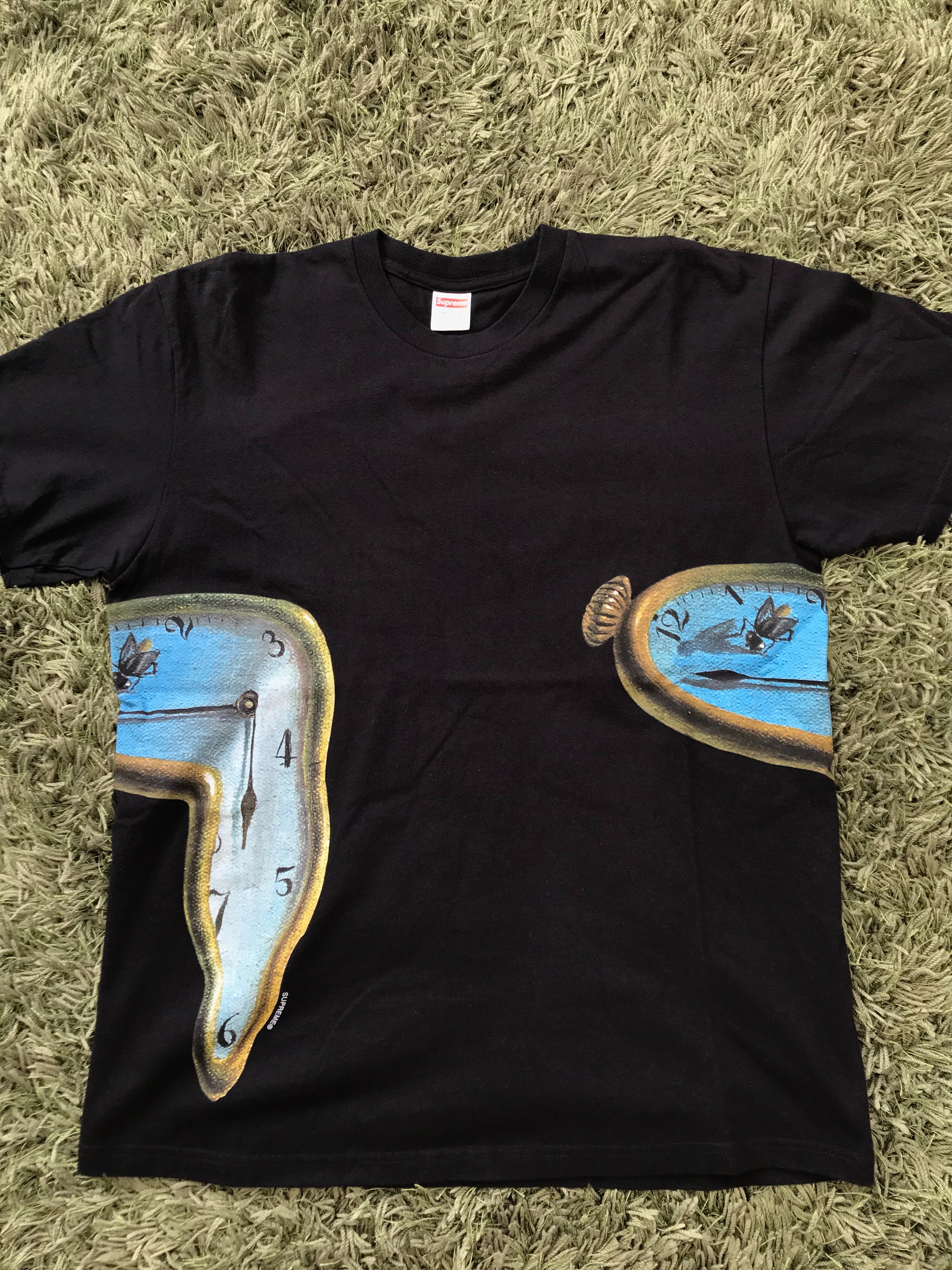 Supreme The Persistence of Memory Tee "Black"