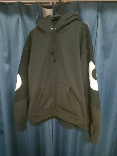 Supreme Big Logo Jacquard Hooded Sweatshirt "Black"
