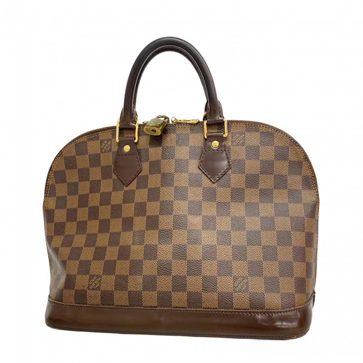 【6dd4870】ルイヴィトン ハンドバッグ ダミエ アルマ N51131 エベヌ【中古】レディース