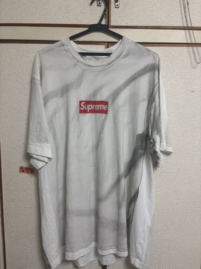 Supreme x MM6 Maison Margiela Box Logo Tee "White"