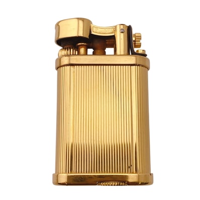 ダンヒル Dunhill ライター ハンマー ユニークライター ローラー式 ショート ゴールド