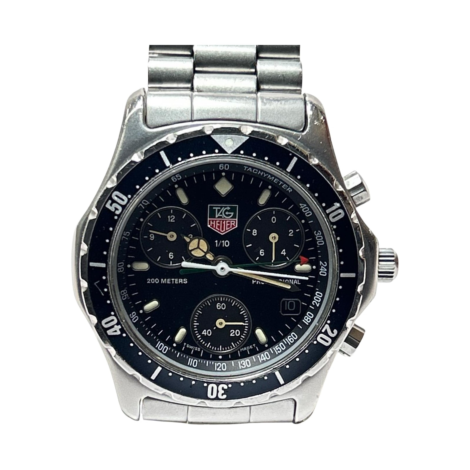 ▼▼TAG HEUER タグホイヤー タグ・ホイヤー 200M プロフェッショナル クロノグラフ 570-206R