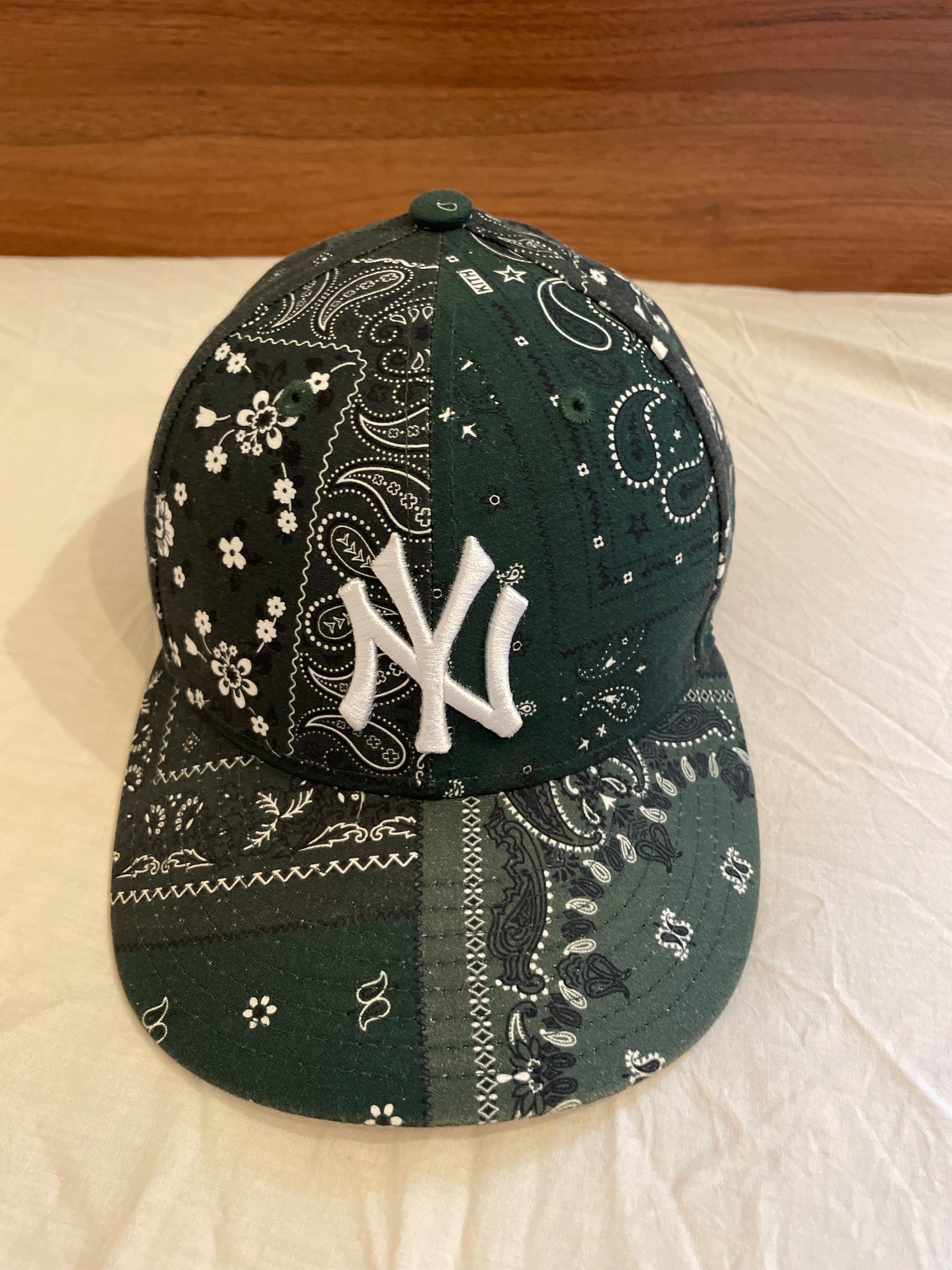KITH × NEW ERA Yankees Deconstructed Bandana Low Profile "Stadium"
