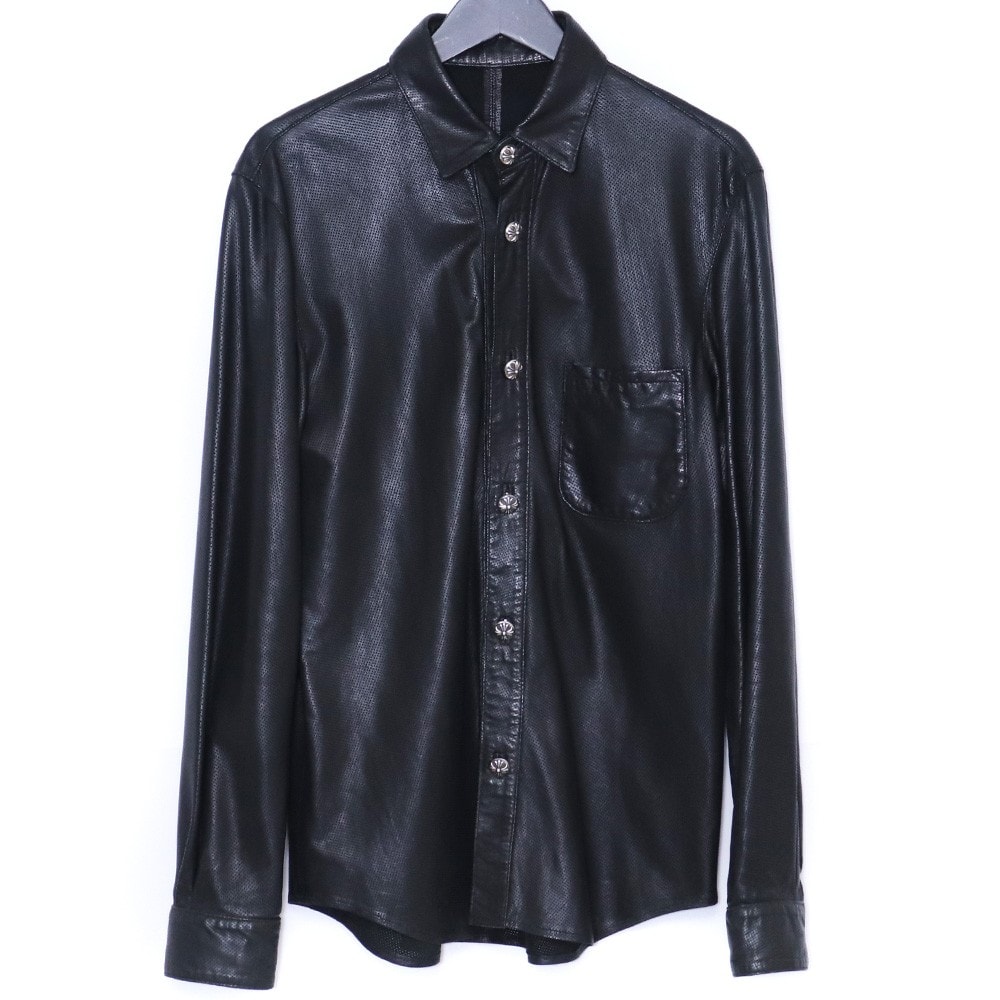 Chrome Hearts x COMME des GARCONS Cross Ball Button L/S Shirt "Black"