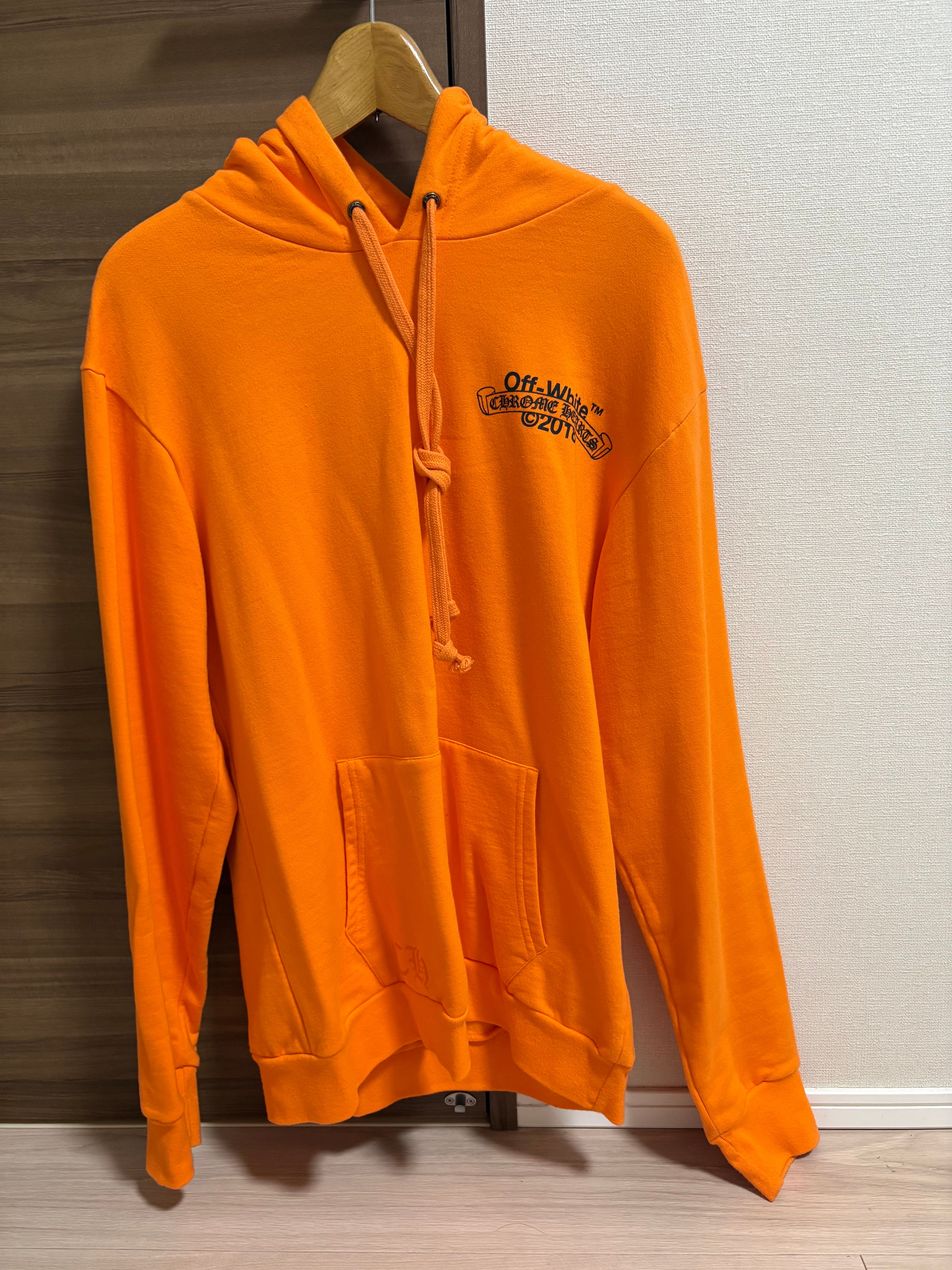 Chrome Hearts x Off-White 2018 Hoodie "Orange"