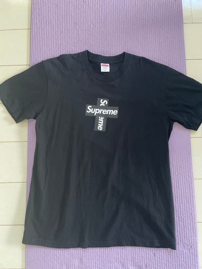 Supreme Cross Box Logo Tee "Black"