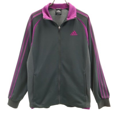 adidas アディダス トラックジャケット S グレー ジャージ