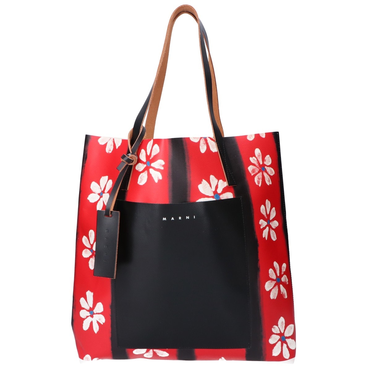 マルニ 【新品同様/22年製】SHMP0052A0 P4605 Z2Q24 SHOPPING BAG W