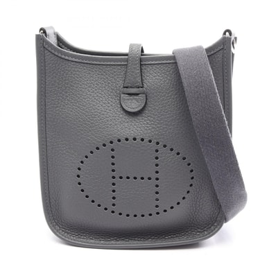 エルメス HERMES エヴリンアマゾンTPM グリミスティ ショルダーバッグ バッグ トリヨンクレマンス トリヨンクレマンス レディース グレー系 【中古】