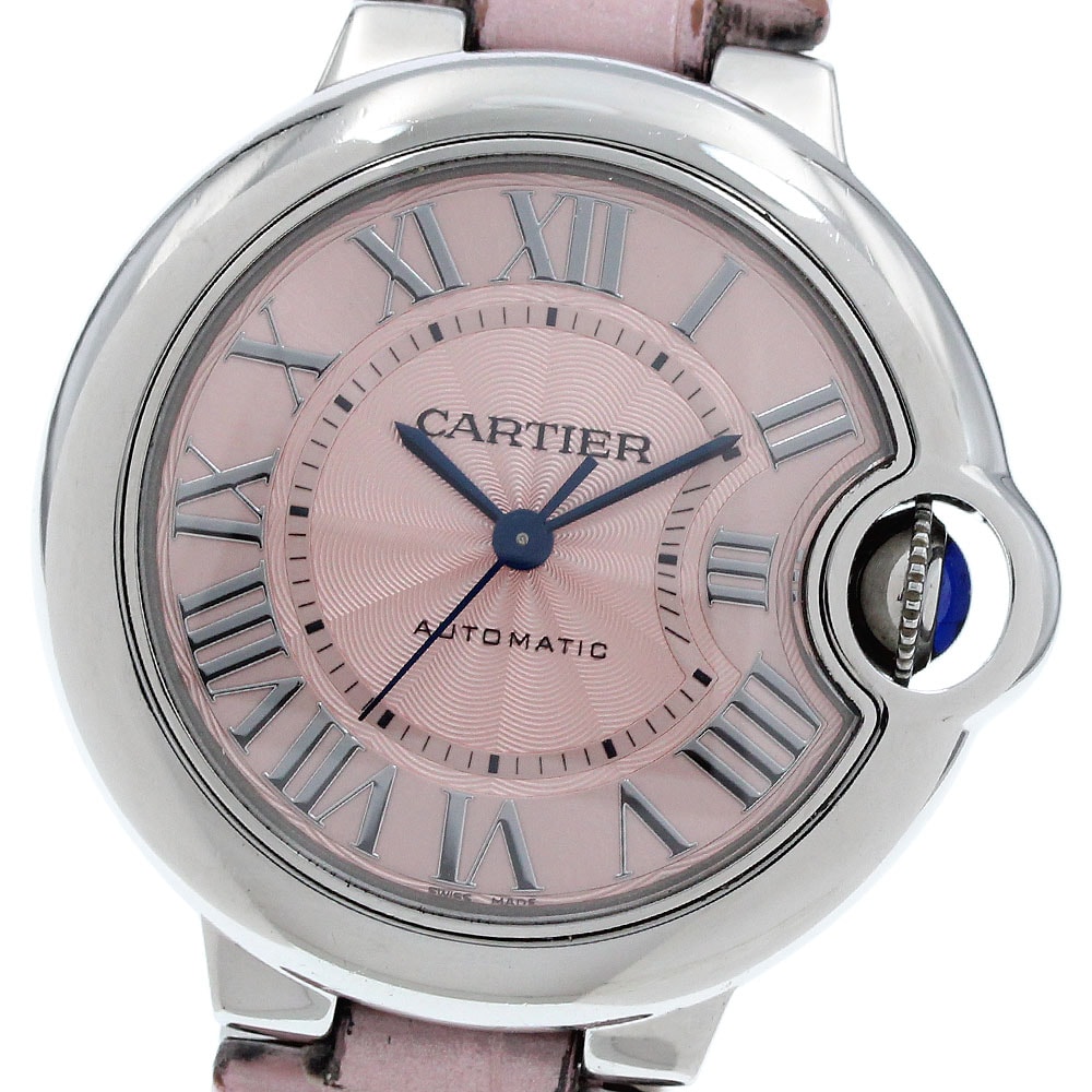 カルティエ バロンブルー 33mm WSBB0002 レディース 【中古】