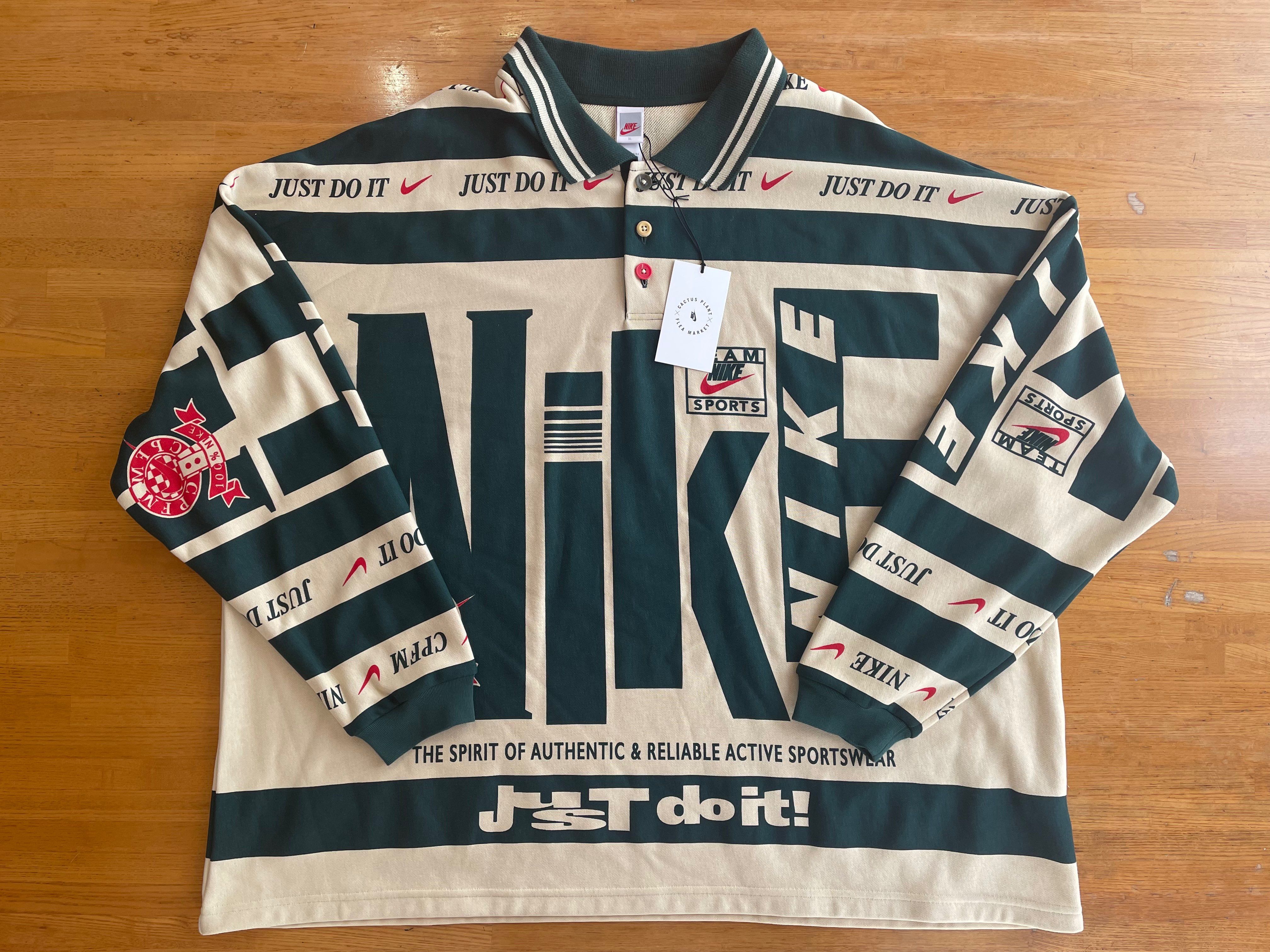 Nike Cactus Plant Flea Market Longsleeve Polo "Natural"