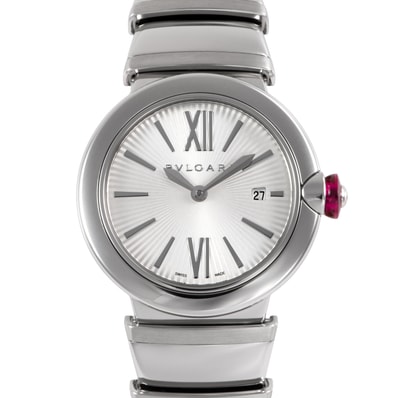 BVLGARI ブルガリ ルチュア LU28S ステンレススチール【中古】