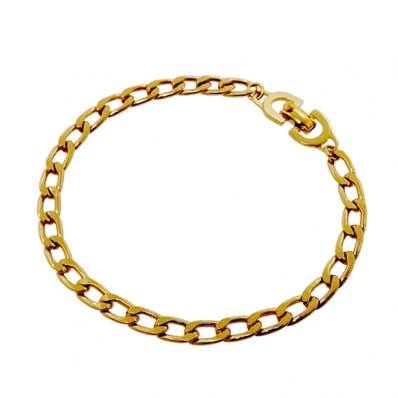 ★SALE【6jgb0150】クリスチャンディオール ブレスレット GPメッキ ゴールド【中古】レディース
