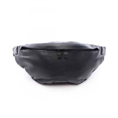 ルイ・ヴィトン LOUIS VUITTON ディスカバリー バムバッグPM ウエストバッグ ボディバッグ バッグ レザー モノグラム・シャドウ ノワール メンズ ブラック系 M46036 【中古】