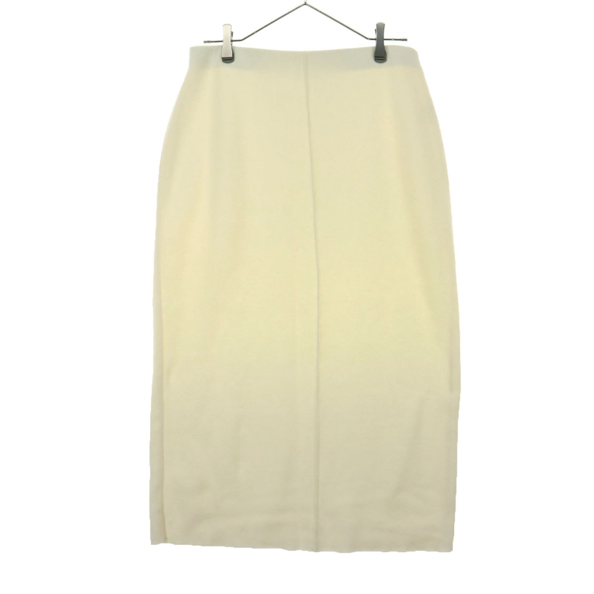 美品 ZARA ザラ ロング丈 タイトスカート L アイボリー