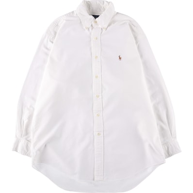 古着 ラルフローレン Ralph Lauren YARMOUTH 長袖 ボタンダウンシャツ メンズL相当/eaa531298