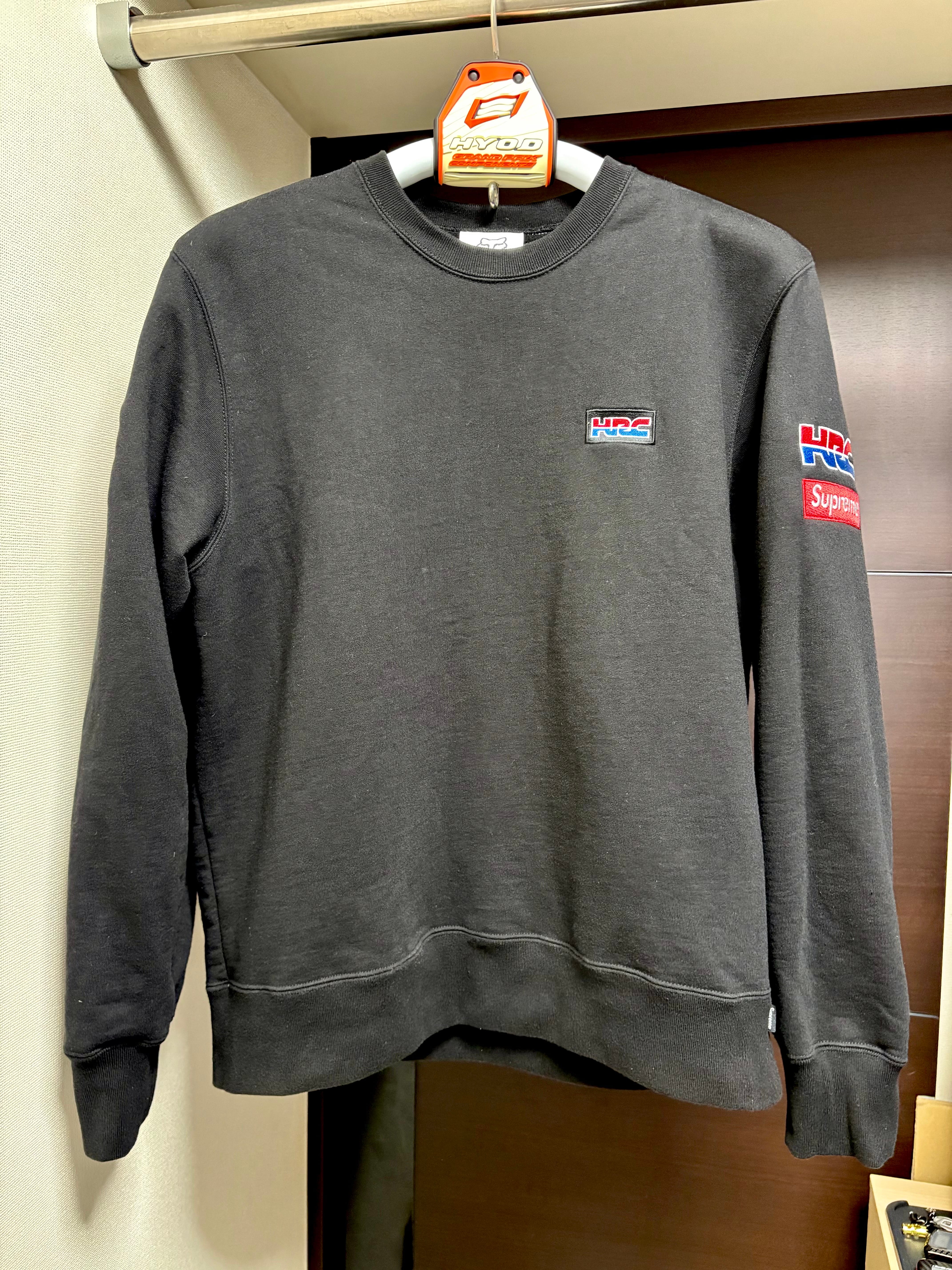 Supreme シュプリーム honda ホンダ crewneck L Supreme / Honda / Fox Racing Crewneck 
