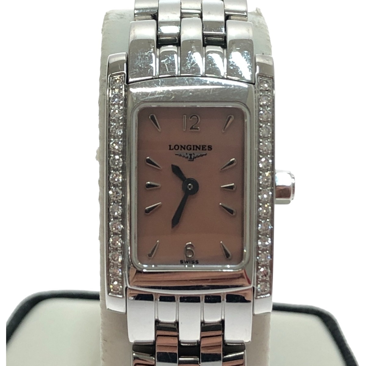 □□LONGINES ロンジン 腕時計 ドルチェヴィータ クオーツ L5.158.0 ピンク