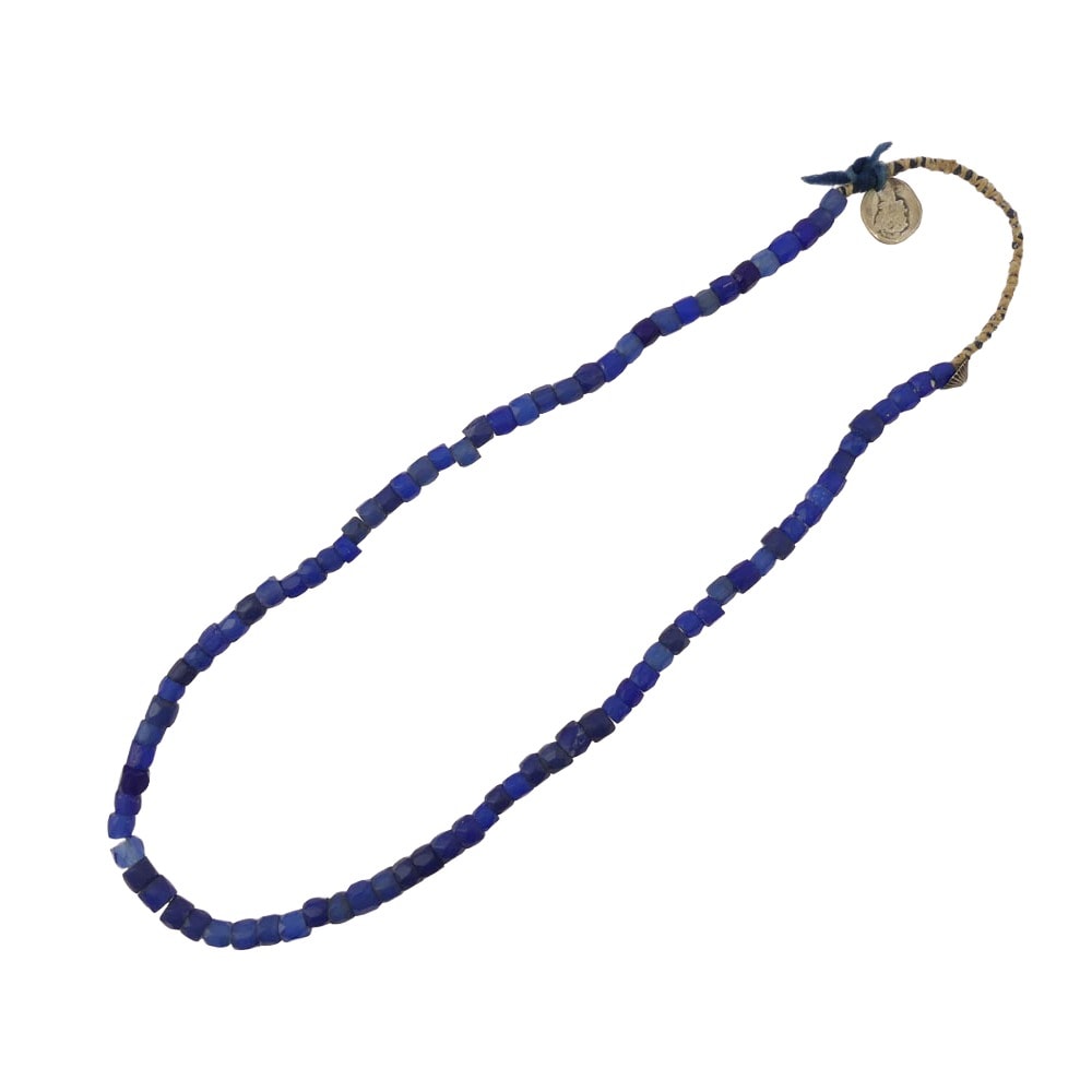 VISVIM ビズビム ネックレス ICT限定 ストーン トレードビーズ ネックレス ブルー系【中古】
