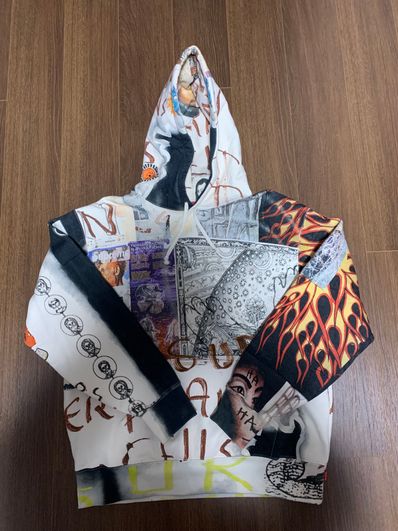 Supreme LSD Spells Hooded Sweatshirt "Ivory"