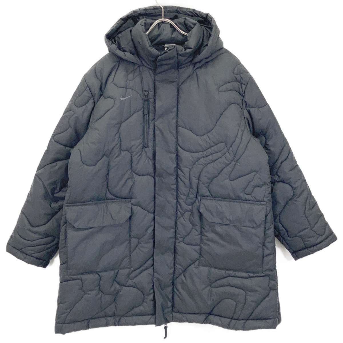 ナイキ FB6337-010 ブラック Culture of Football REPEL ロンガー SDF フーディジャケット XXL