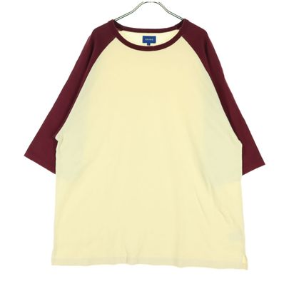 美品 BEAMS ビームス 半袖 Tシャツ S ホワイト系 ラグラン