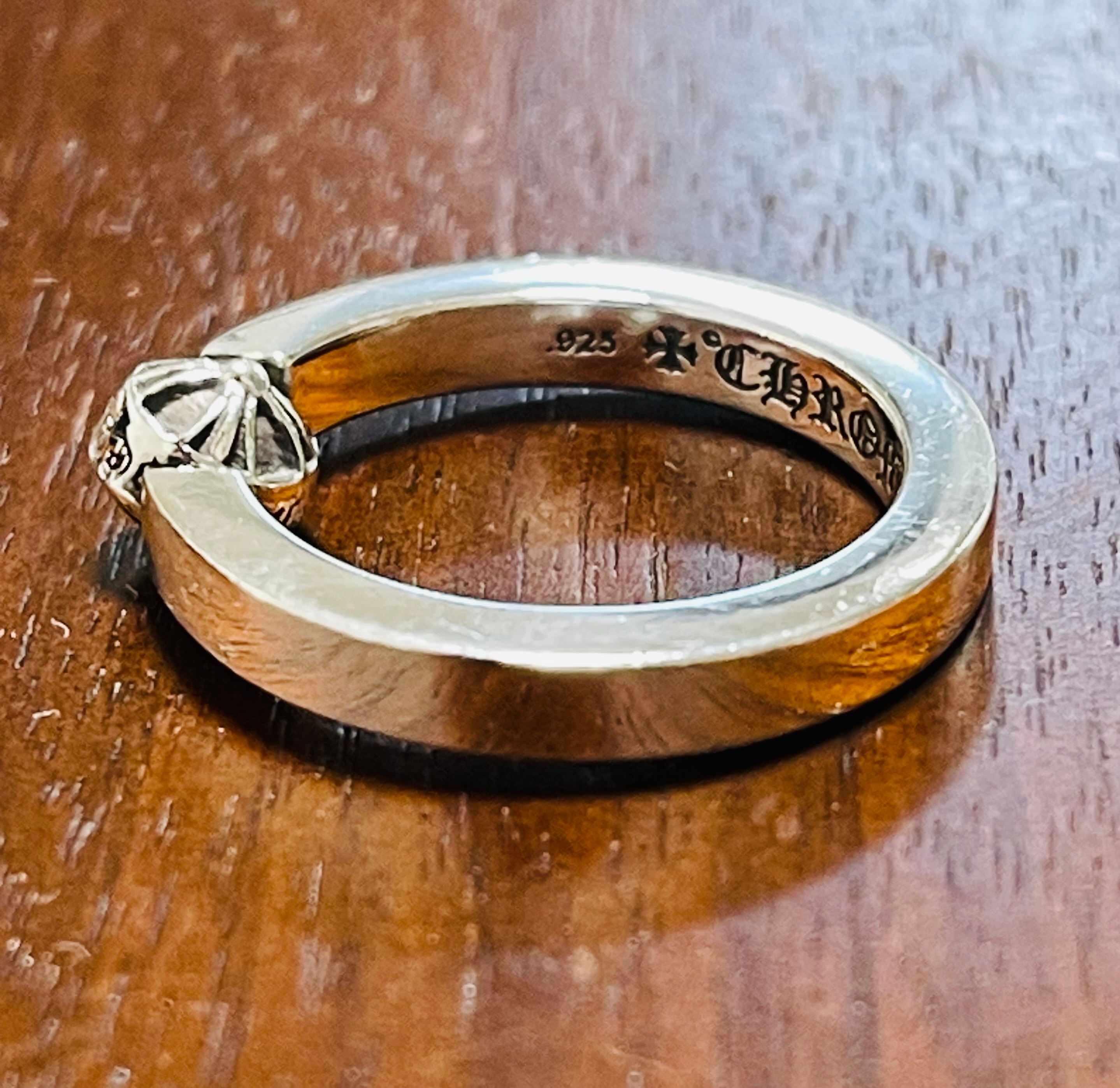 Chrome Hearts Beads In Band Ring Silver 925 "Silver"