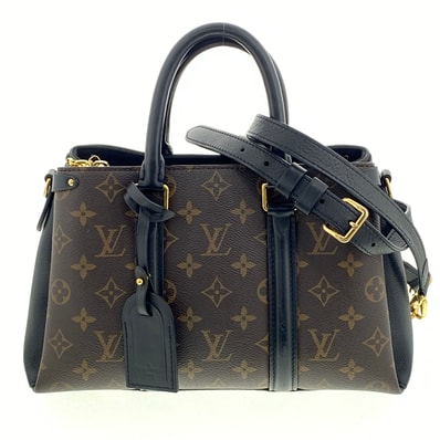LOUIS VUITTON ルイ・ヴィトン モノグラム 2WAY スフロNV BB ハンドバッグ M44898 ブラック レディース【中古】