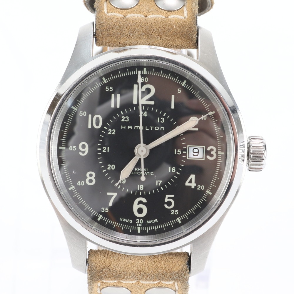 ■美品 ハミルトン カーキ フィールド デイト 自動巻き H705950